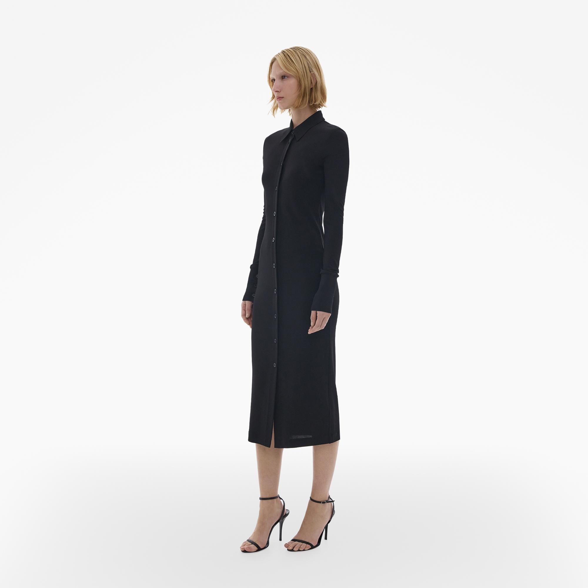 MIDI SHIRT DRESS - 5