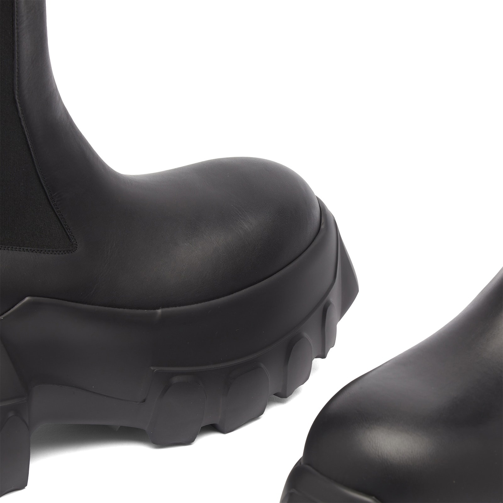 Rick Owens Leather Mega Tractor Boot - 3