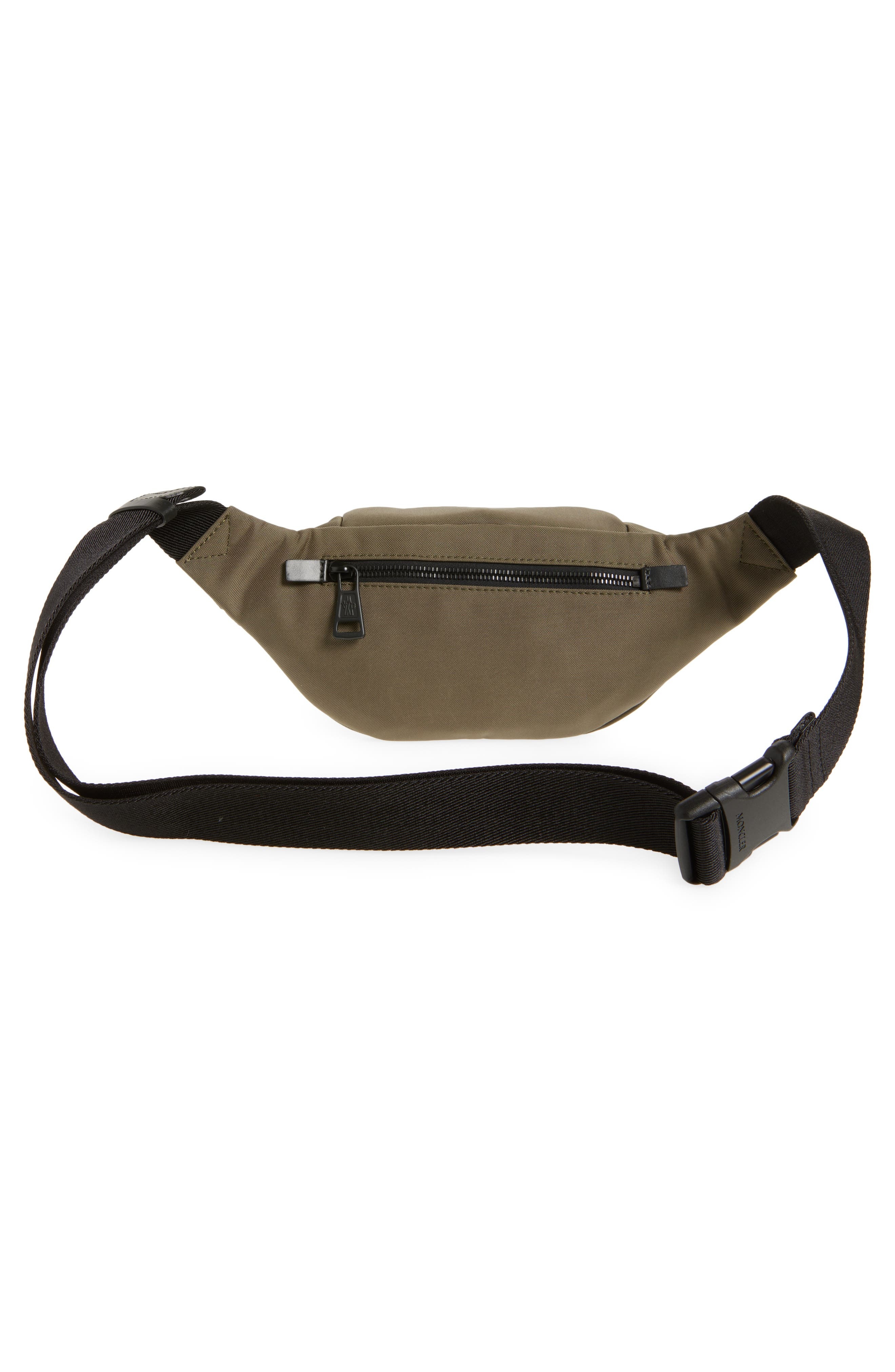 Moncler Small Durance Water Repellent Belt Bag in Olive Green at Nordstrom - 3