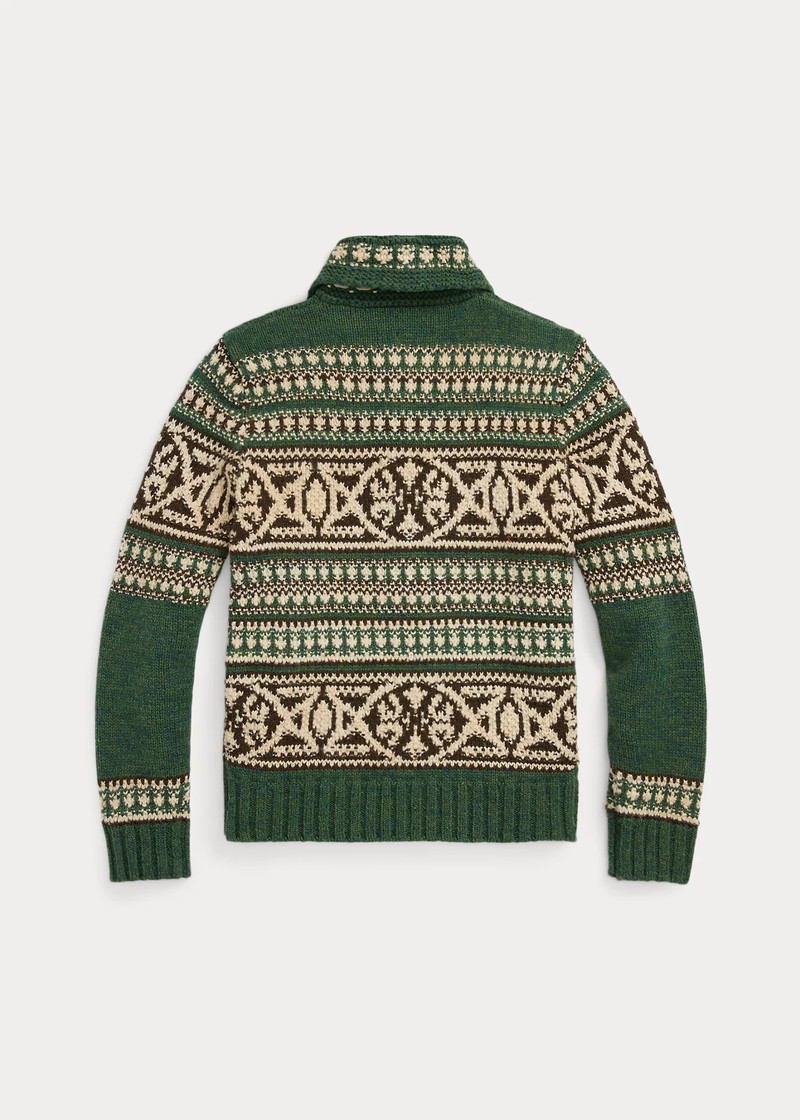 RRL by Ralph Lauren Wool Full-Zip Cardigan outlook