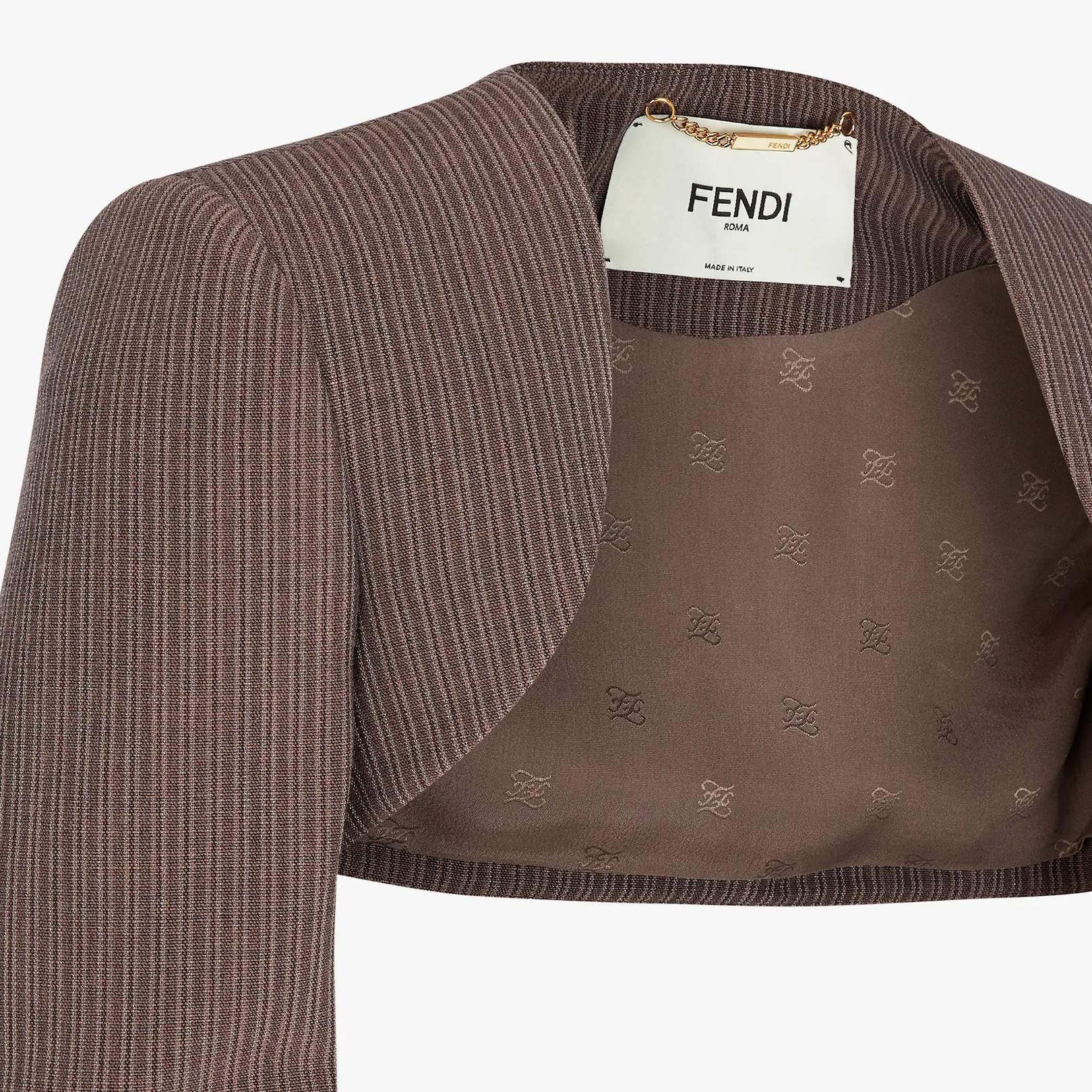 Brown wool suit - 3