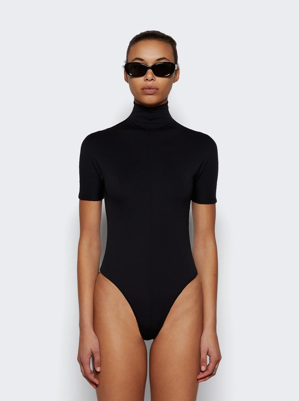 X Rhw Short Sleeve Bodysuit Black - 3