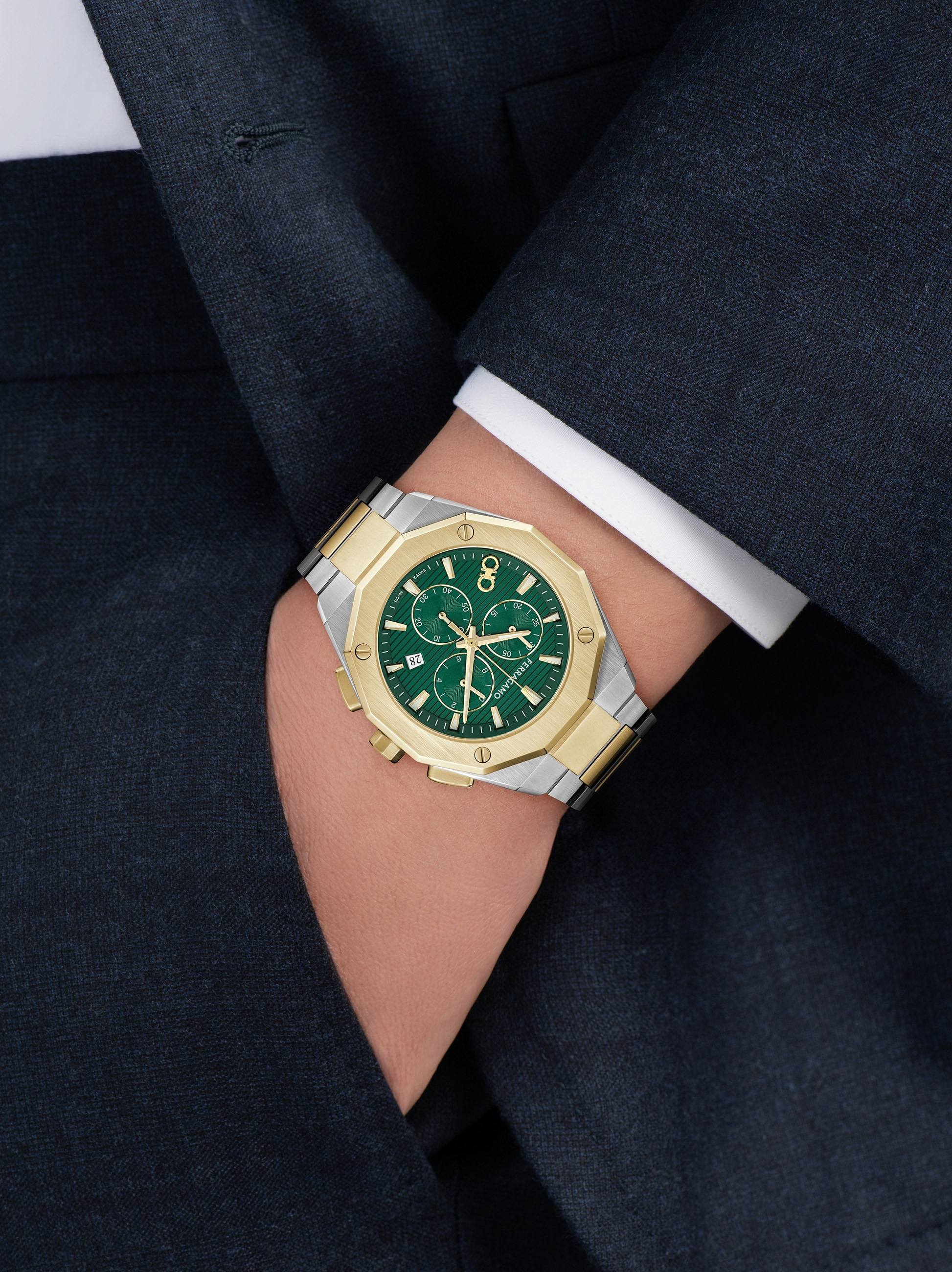Ferragamo Edge Chrono Watch - 4