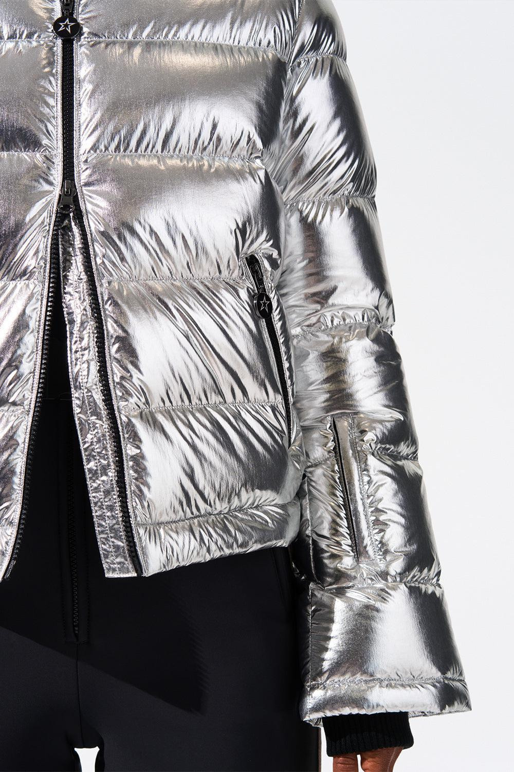 Polar Flare Ski Jacket II - Silver Foil - 7