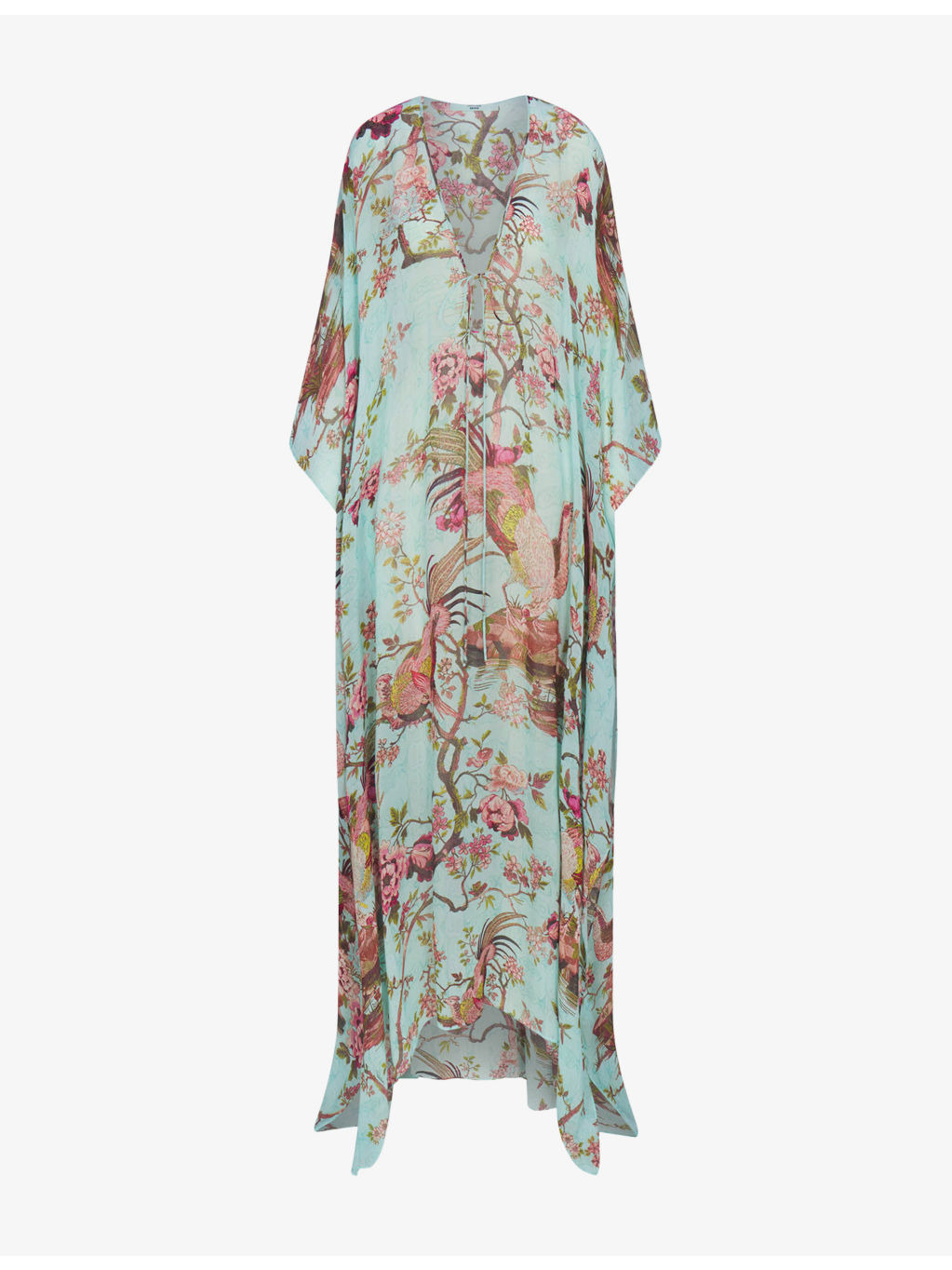 SKIMS x Cavalli Graphic-Print Stretch-Woven Kaftan - 1