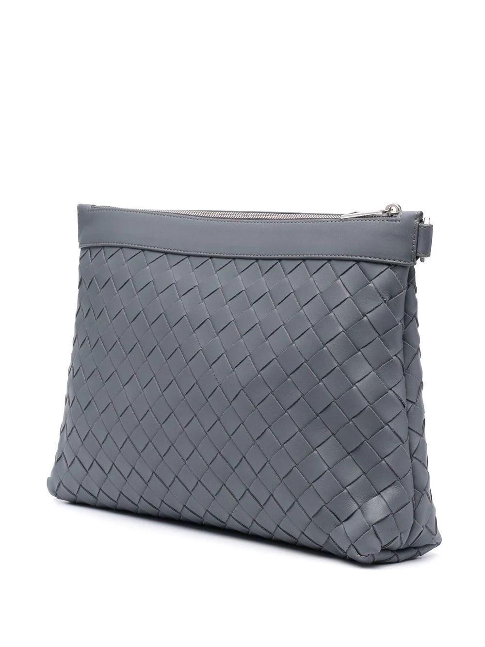 interwoven-design clutch bag - 3