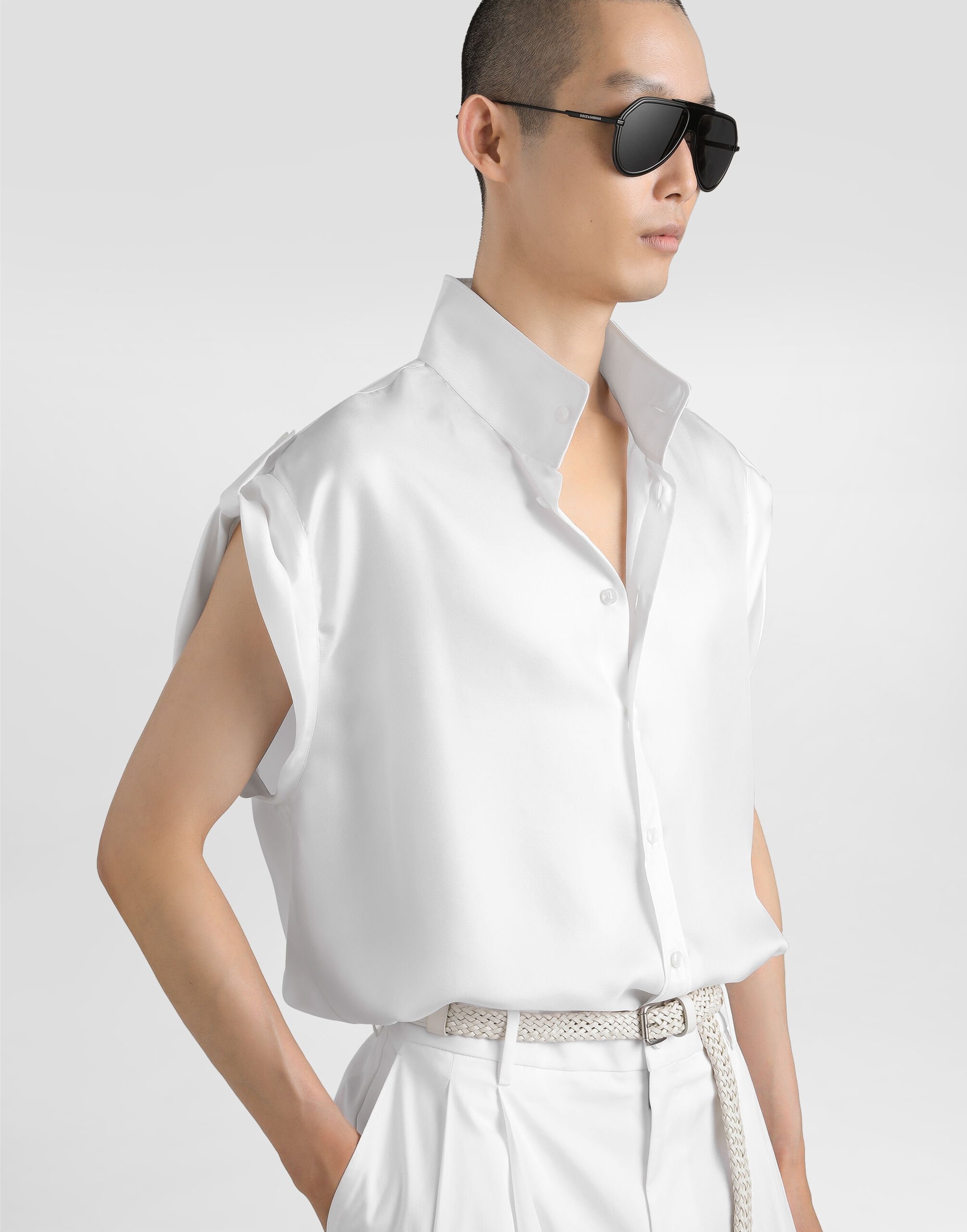 Hawaii silk twill shirt - 4