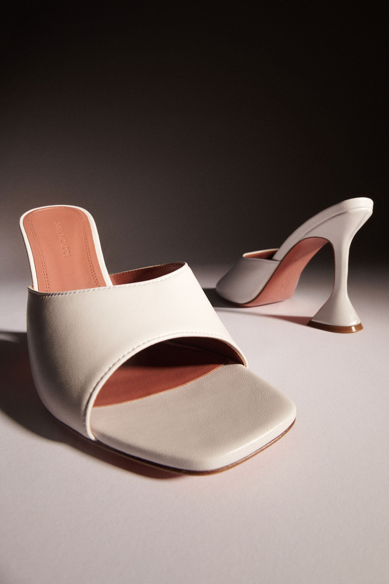 Amina Muaddi LUPITA SLIPPER 95 WHITE NAPPA outlook