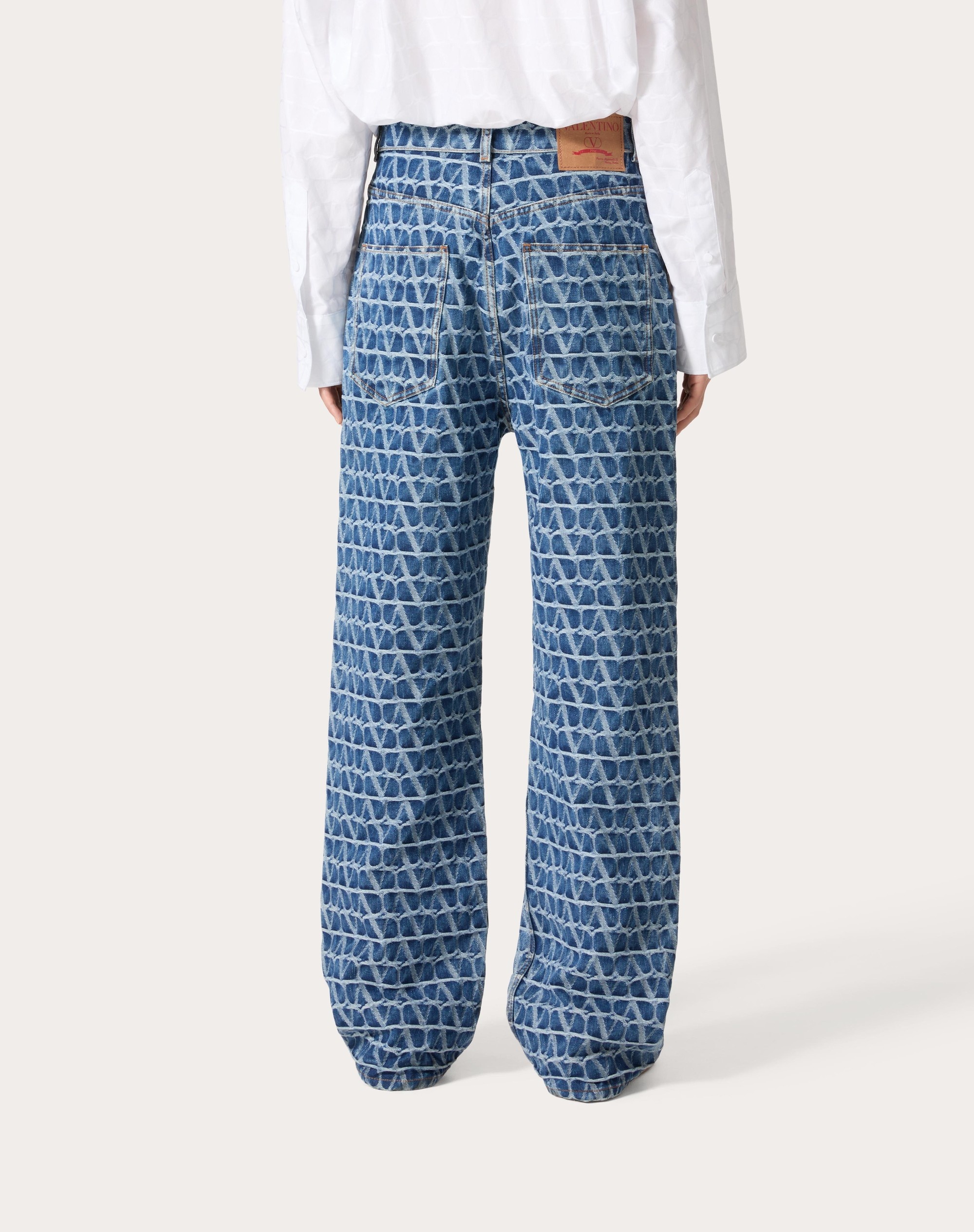 TOILE ICONOGRAPHE DENIM PANTS - 4