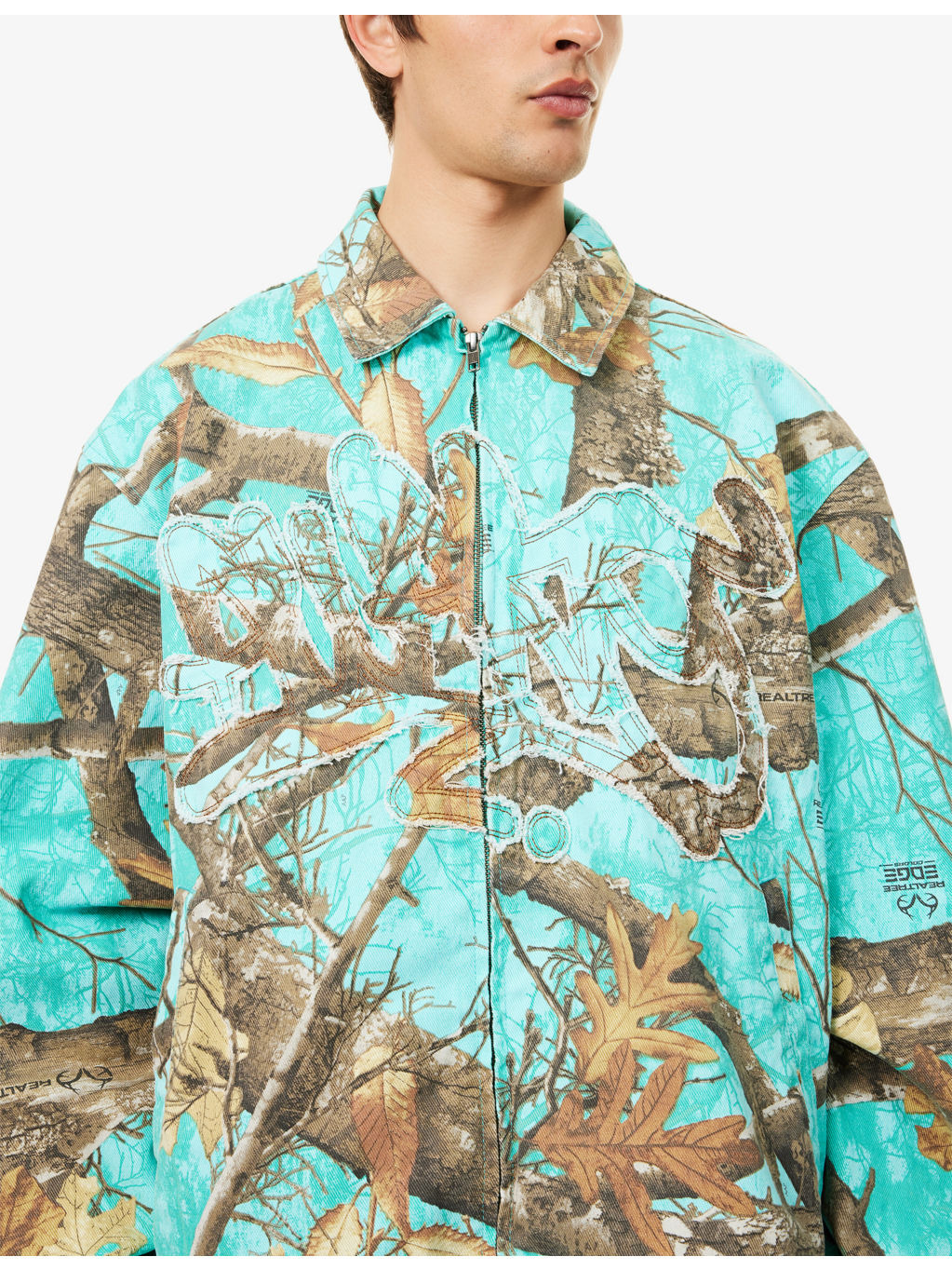 Coaches Brand-Patch Denim Jacket - 5