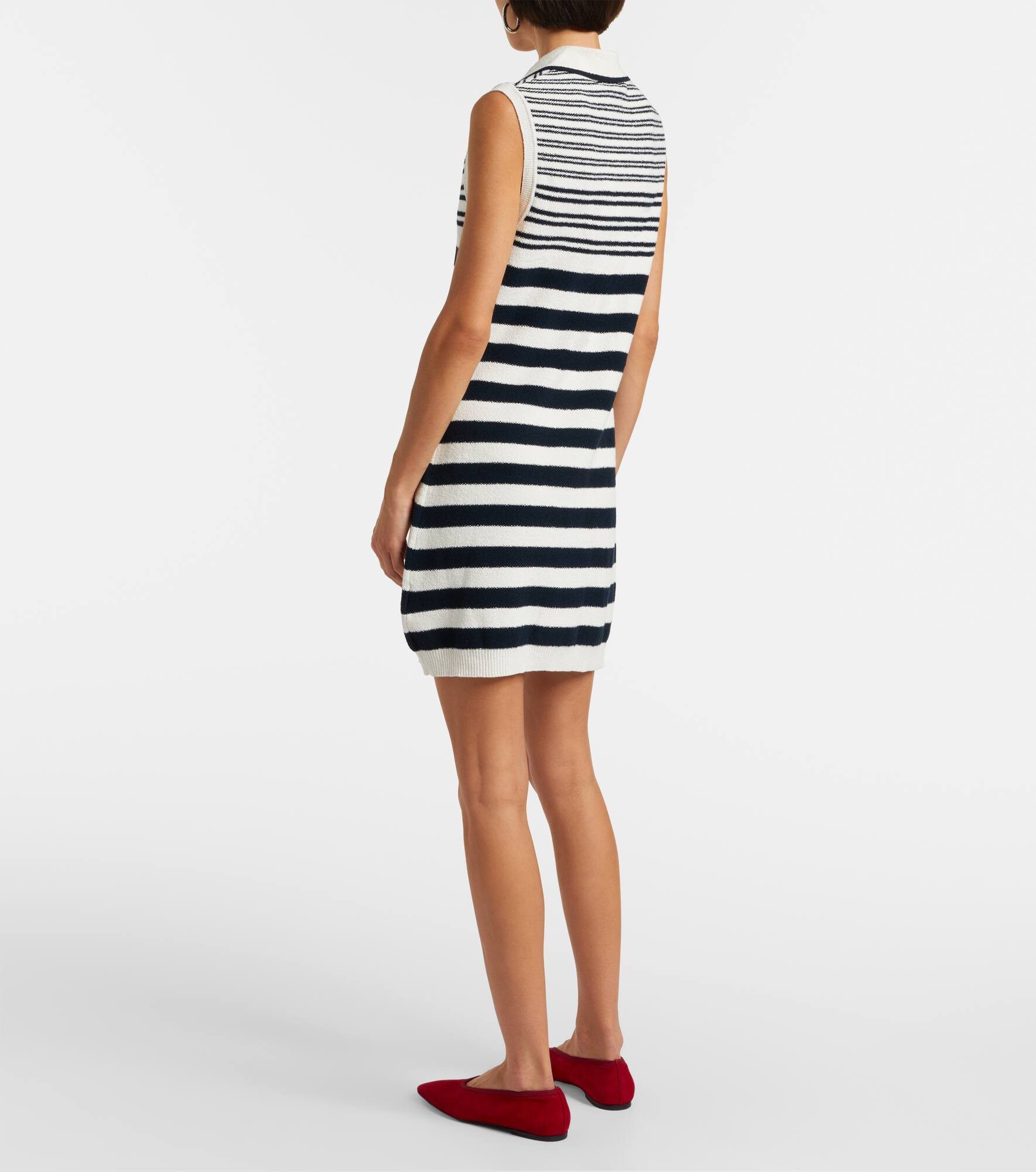Annette cotton-blend minidress - 3