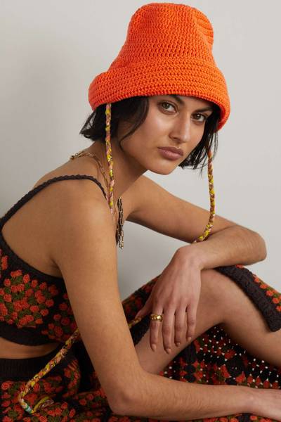 Alanui Beach Break crocheted cotton hat outlook