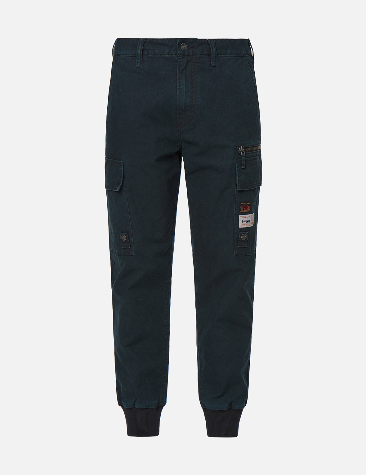 FABRIC BLOCKING CARGO JOGGER PANTS - 1