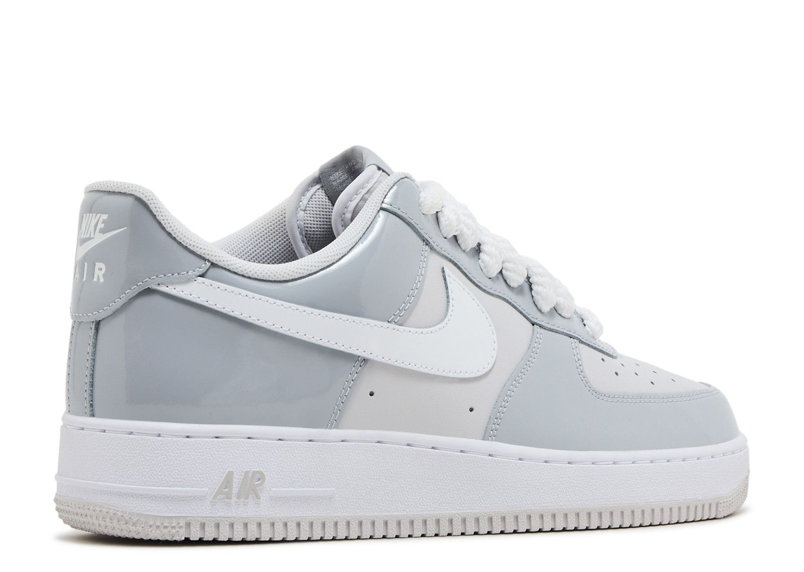 AIR FORCE 1 '07 LV8 'WOLF GREY PATENT' - 3