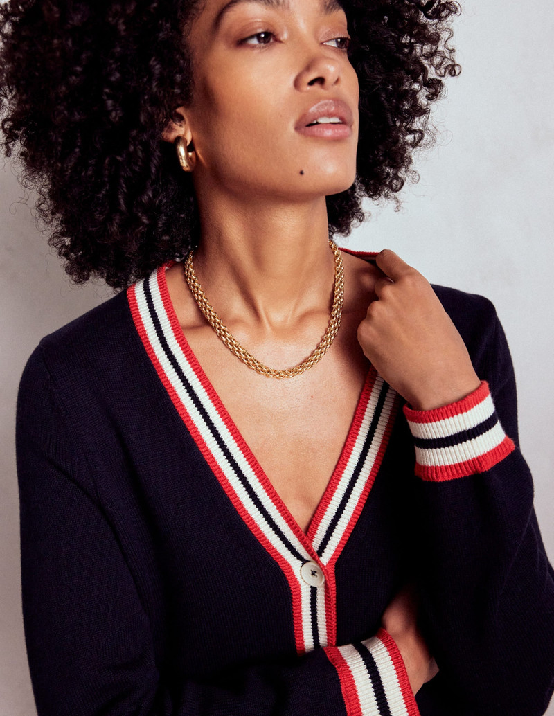 Woven Chain Necklace-Gold Colour 3