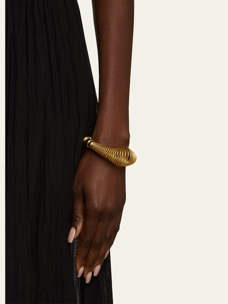 Alaïa Spiral Stainless Steel Bracelet outlook