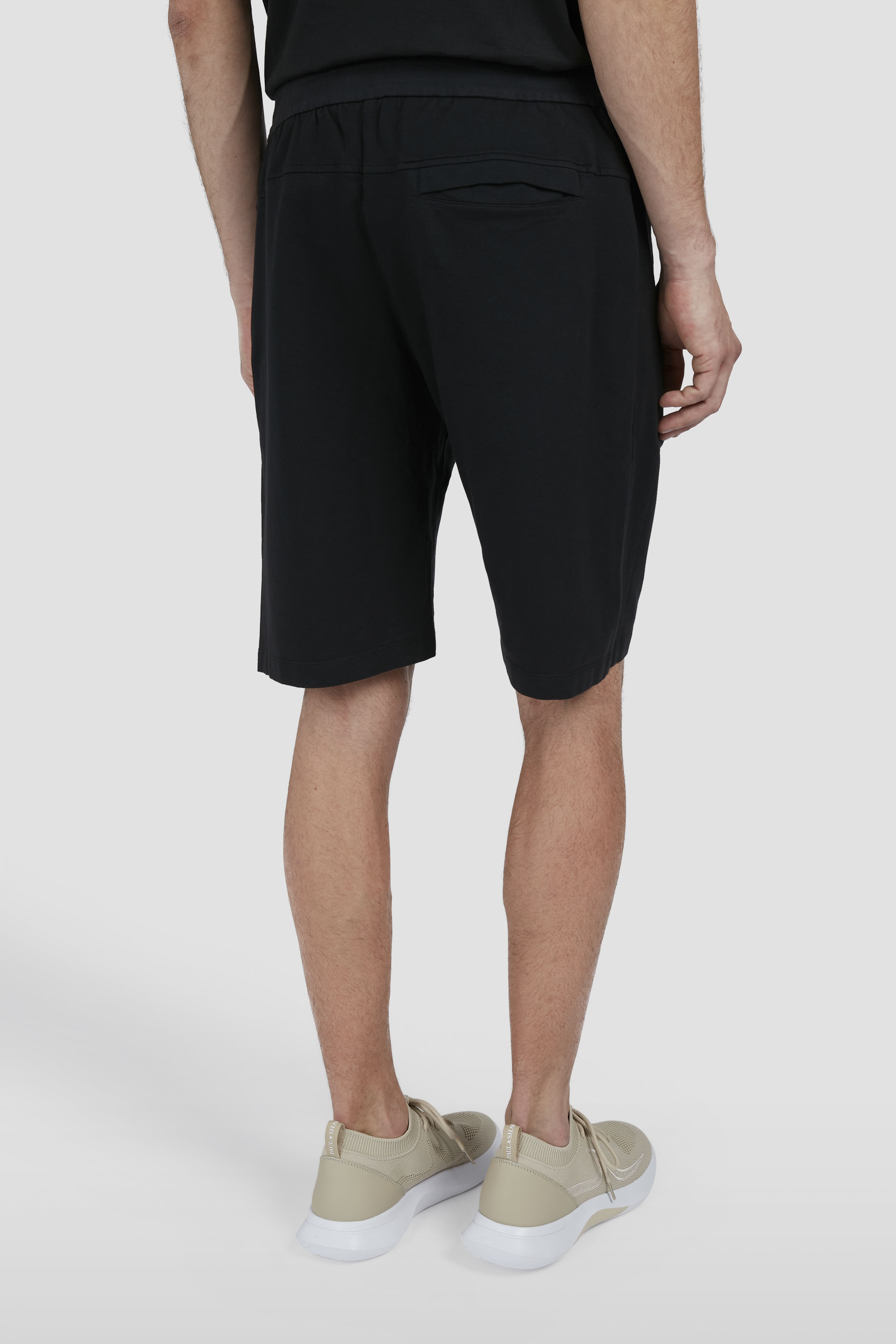 GARMENT-DYED BERMUDA IN X-SOFT FLEECE COTTON - 3