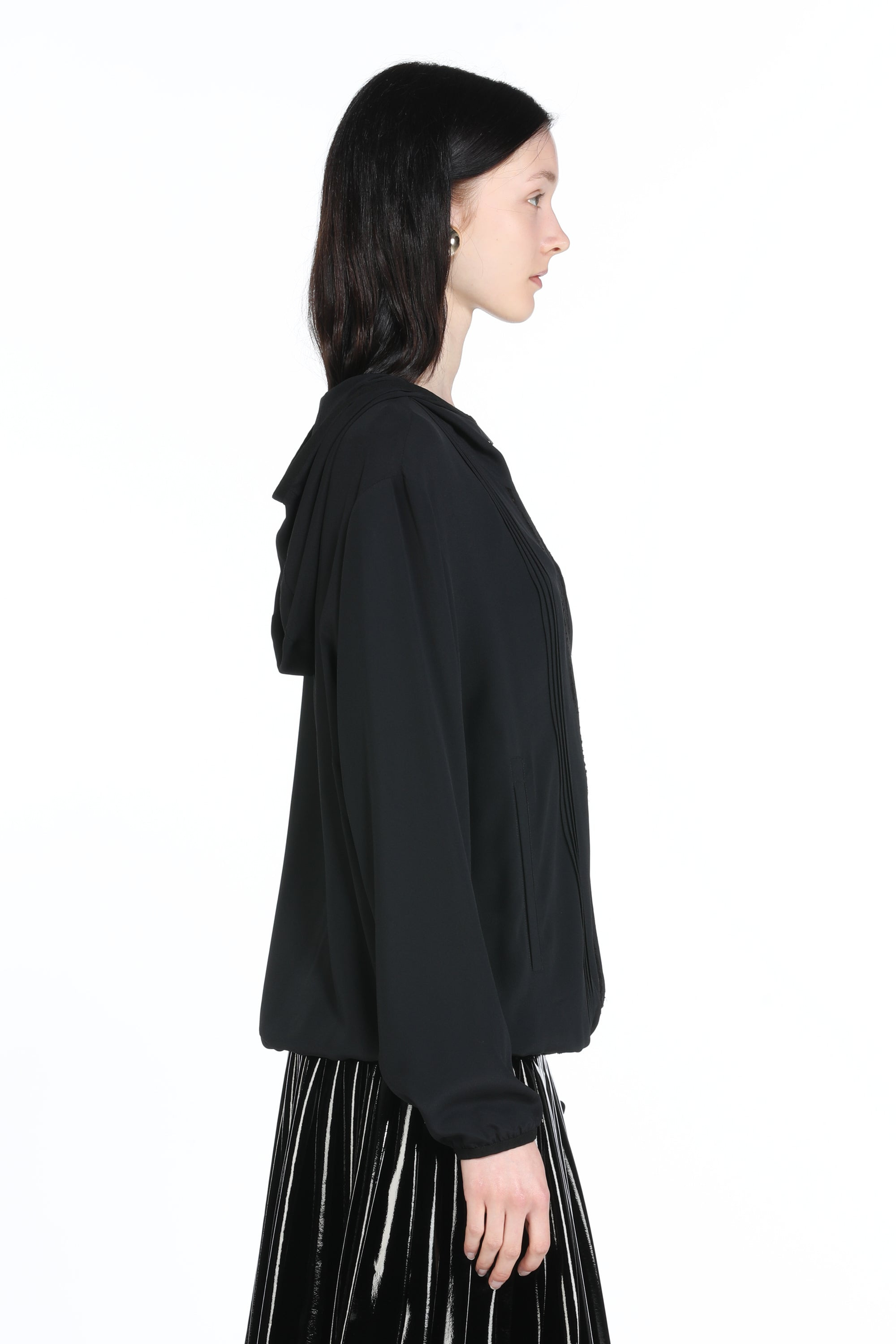 LACE-DETAIL HOODIE - 3