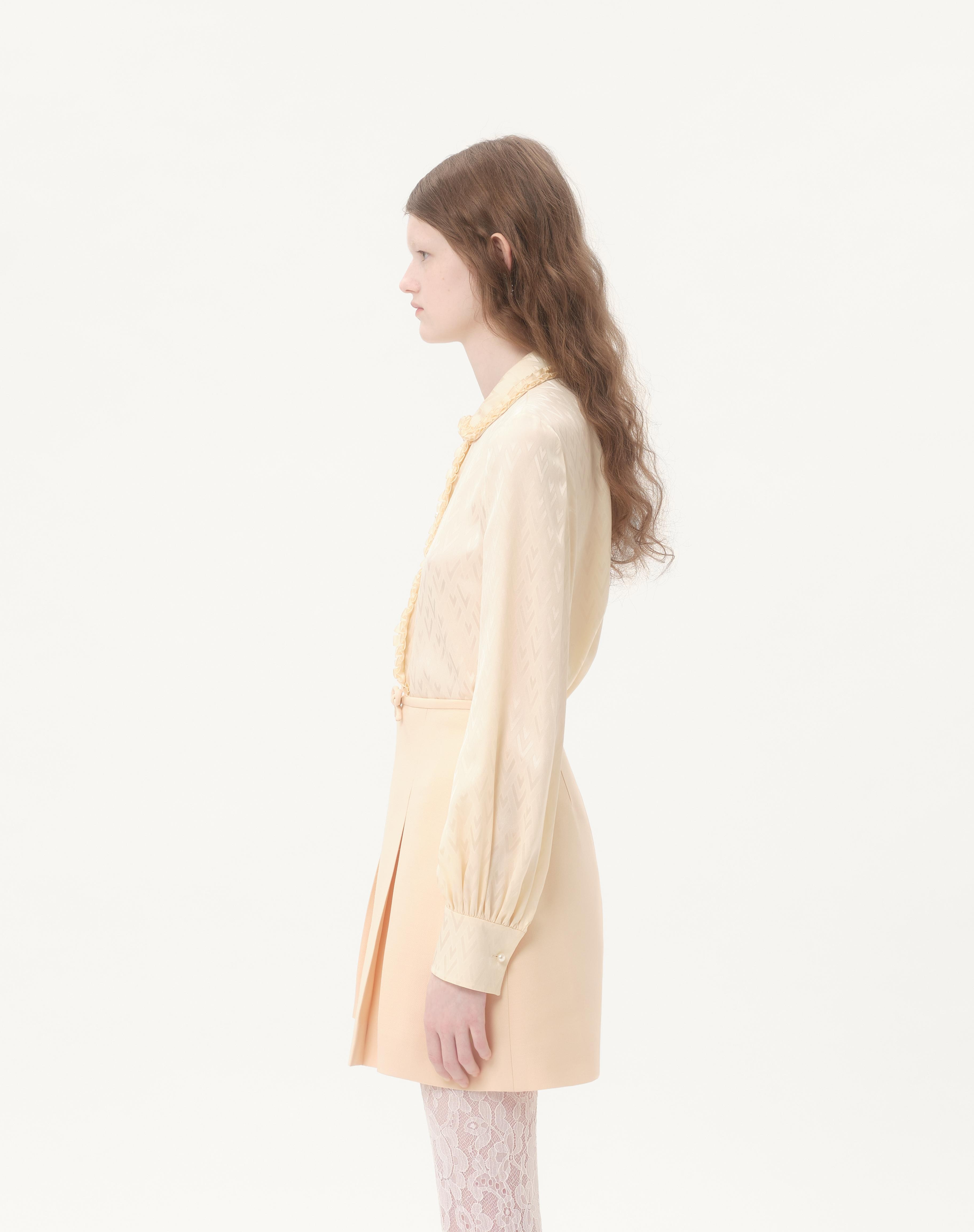 TOUTE LA V SILK JACQUARD SHIRT - 6