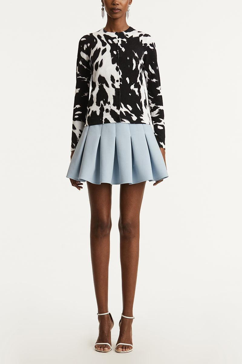 Oscar de la Renta Cow Inset Cardigan outlook