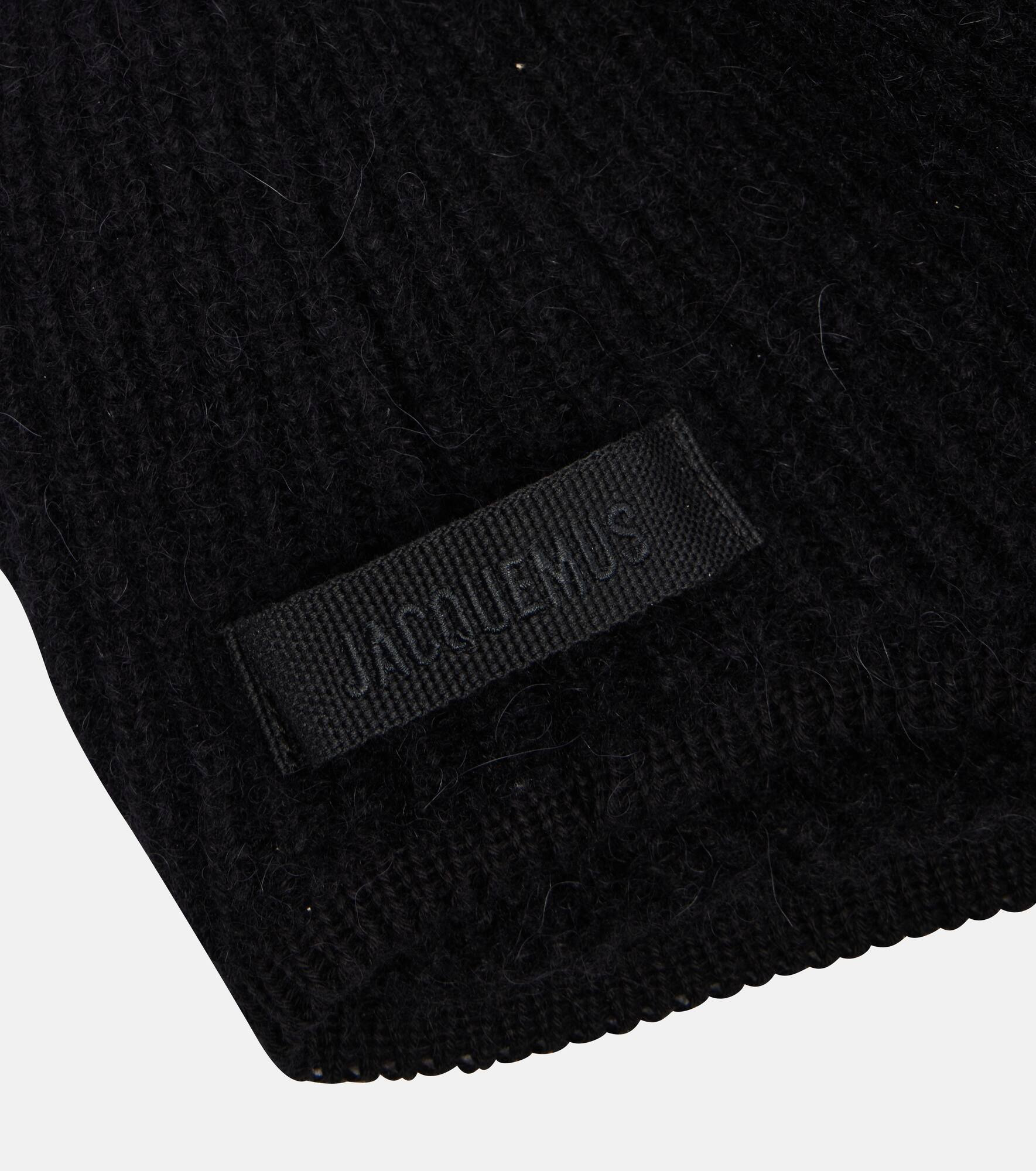 Gros Grain alpaca-blend hood - 3