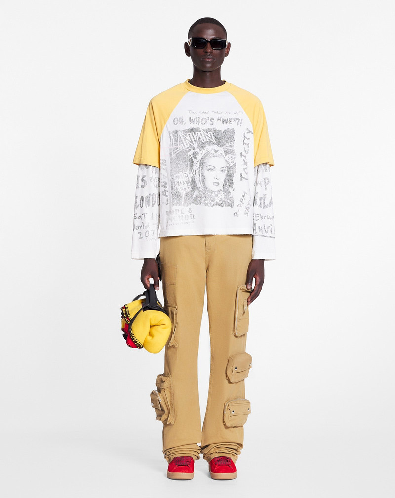 Lanvin LANVIN X FUTURE LONG-SLEEVED PRINT T-SHIRT outlook