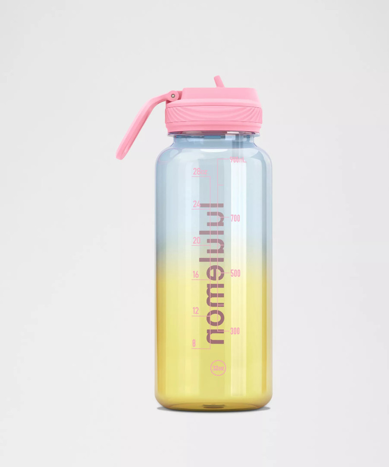 lululemon Back to Life Clear Bottle 32oz *Straw Lid outlook