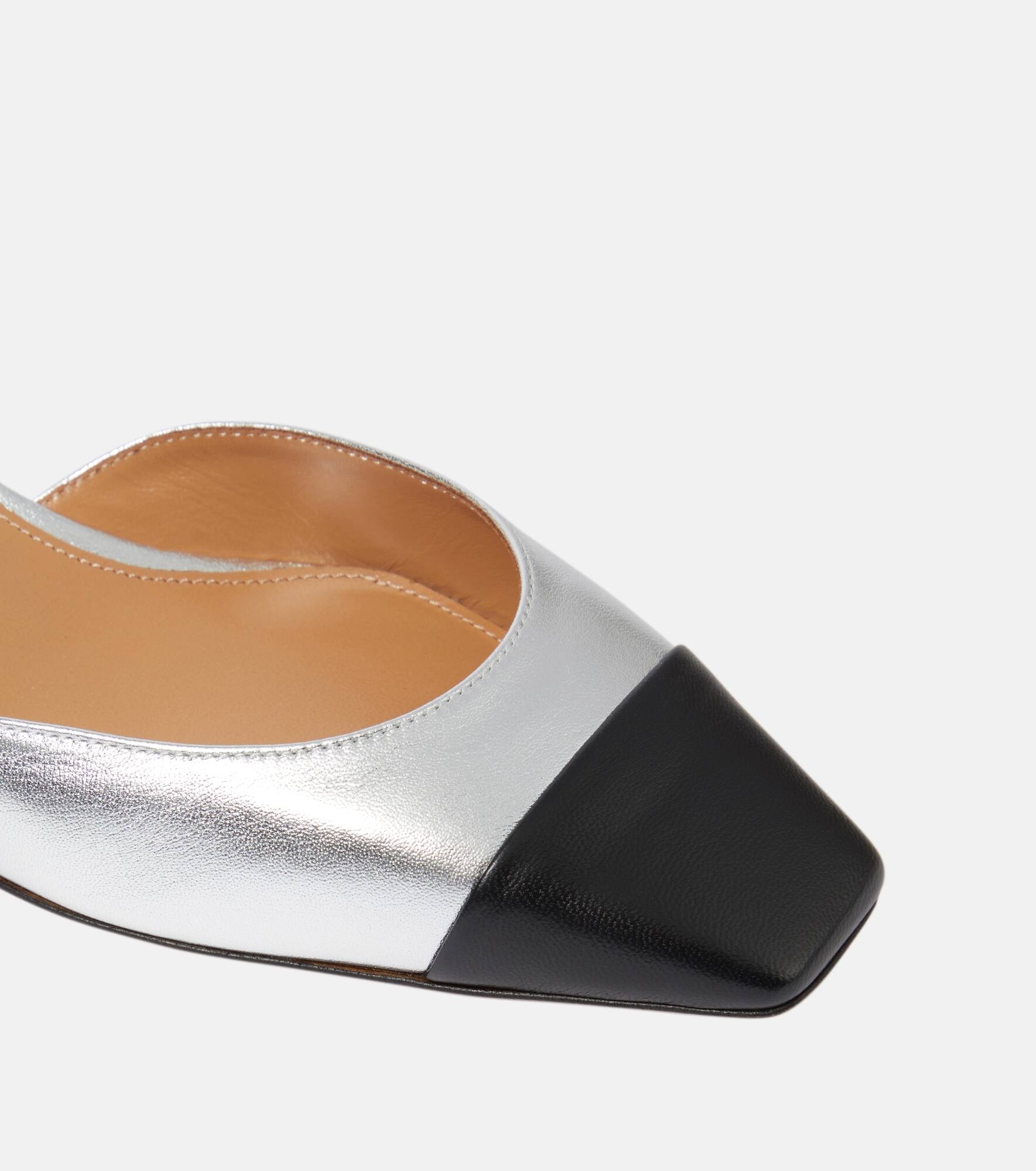 French Flirt 35 metallic leather pumps - 6