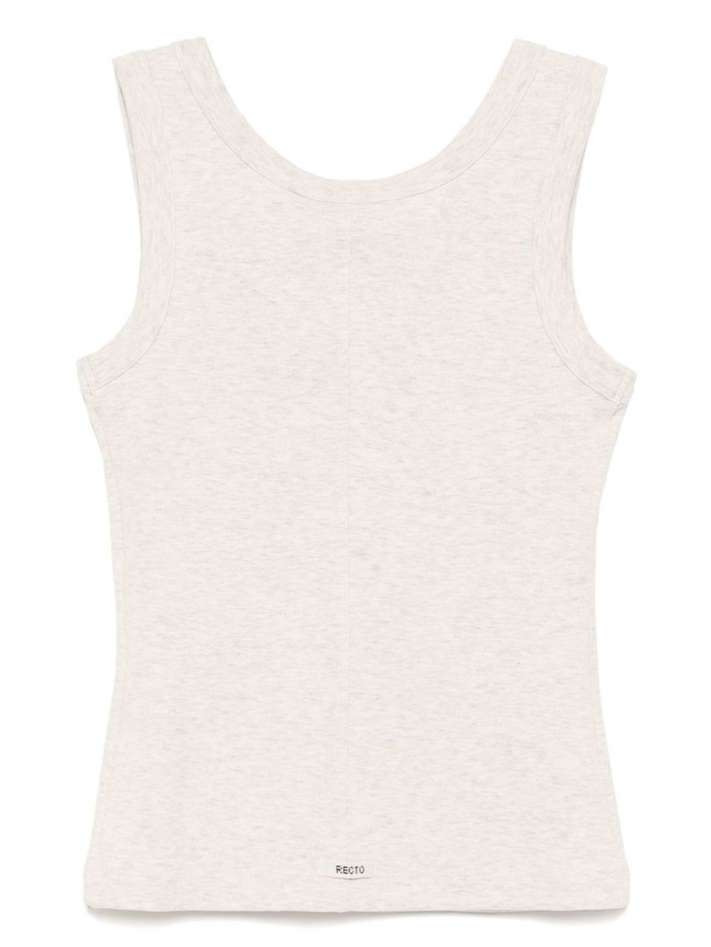 RECTO jersey scoop-neck tank top outlook