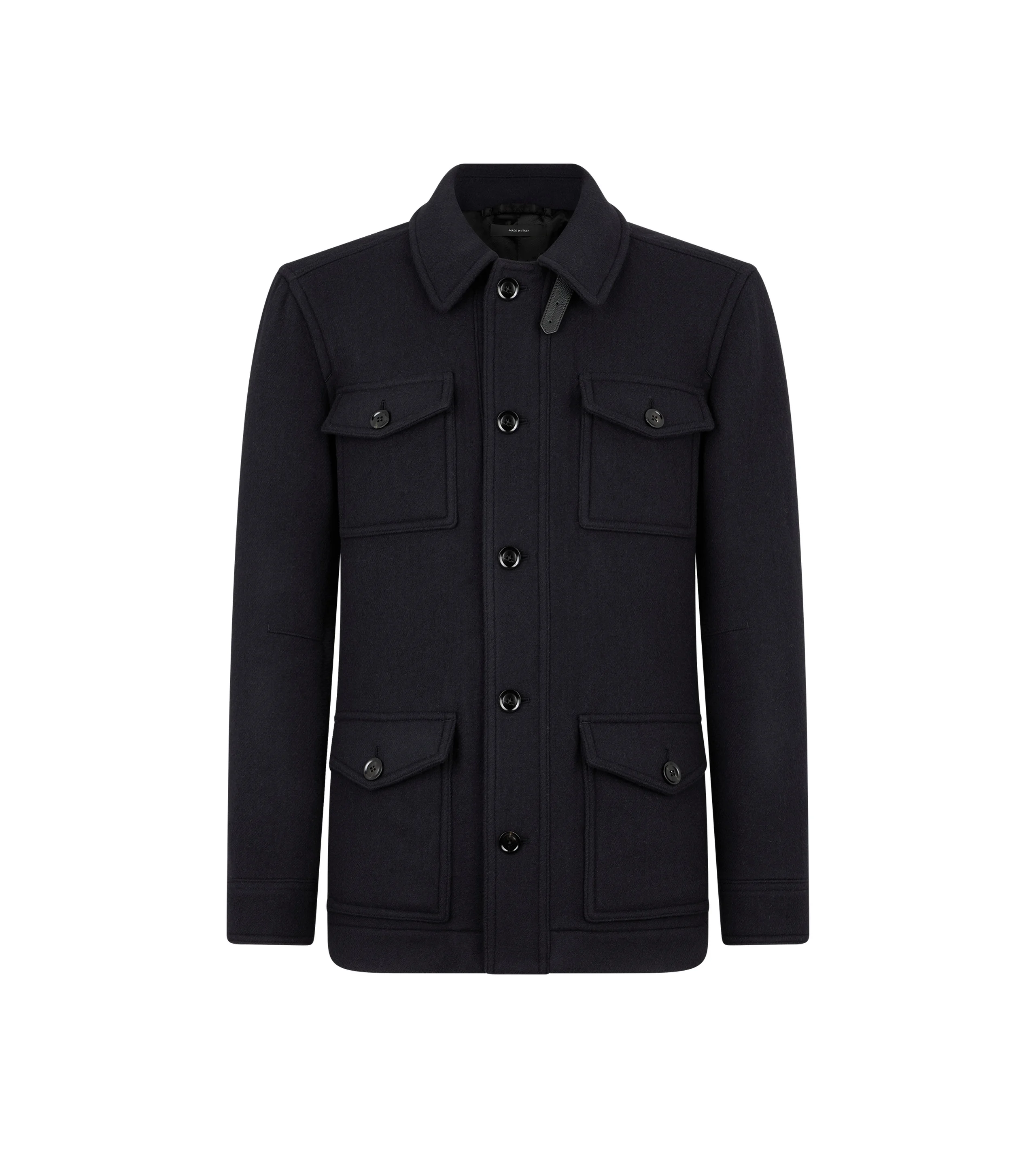 DOUBLE SPLITTABLE TWILL FOUR POCKET JACKET - 1