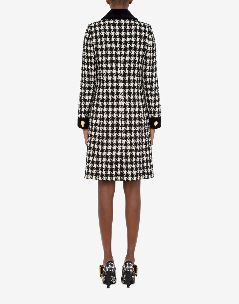MORPHED BUTTONS HOUNDSTOOTH COAT 3