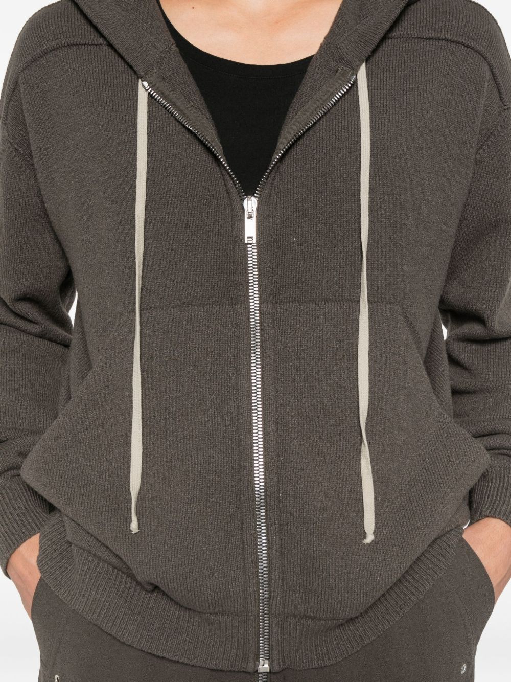 zip-up hoodie - 5