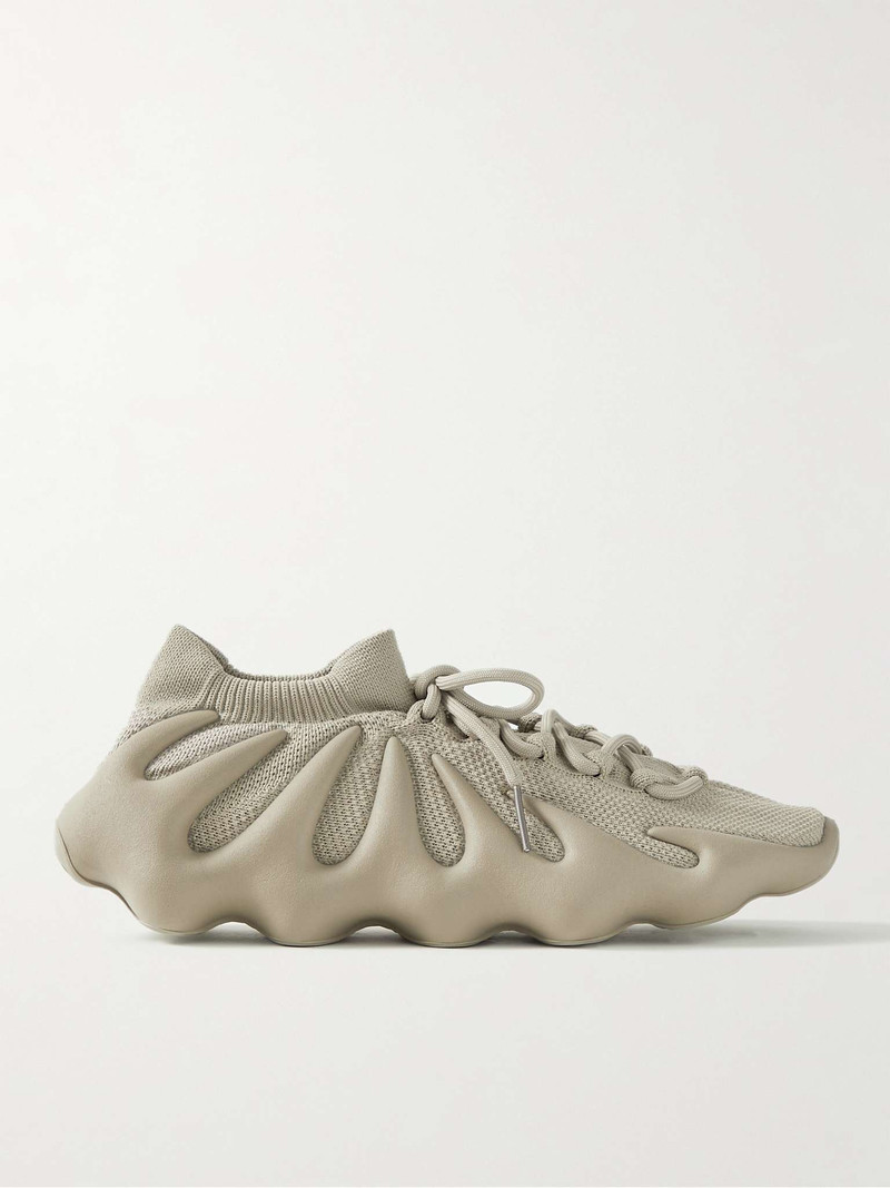 Yeezy 450 Primeknit and Rubber Sneakers - 1