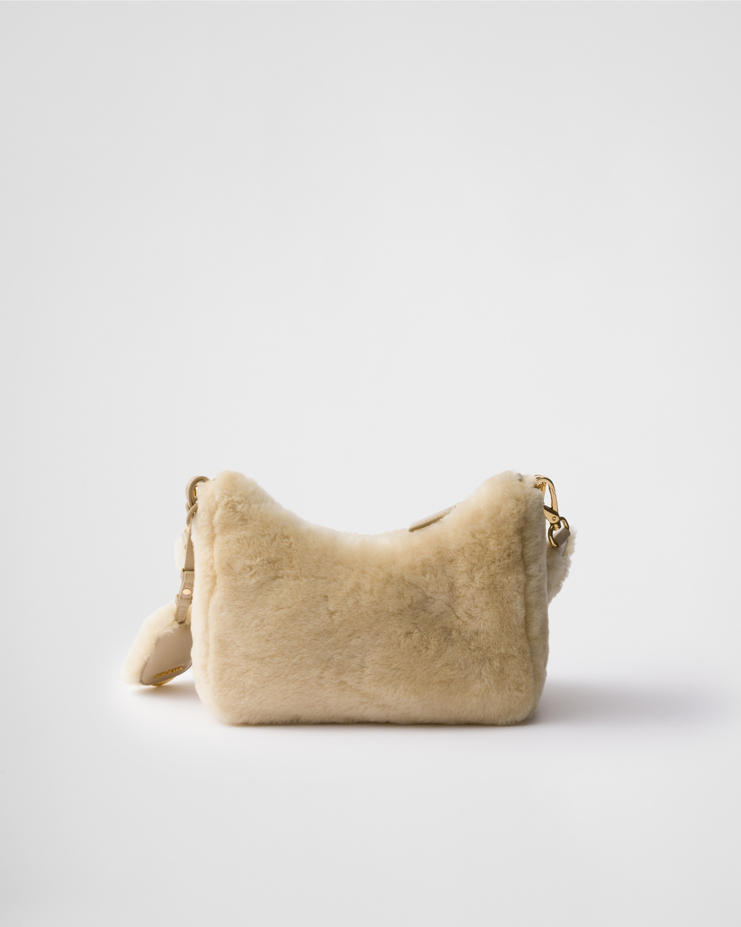 Prada Re-Edition shearling mini-bag - 3