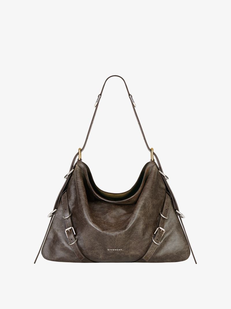 MEDIUM VOYOU BAG IN AGED LEATHER 1