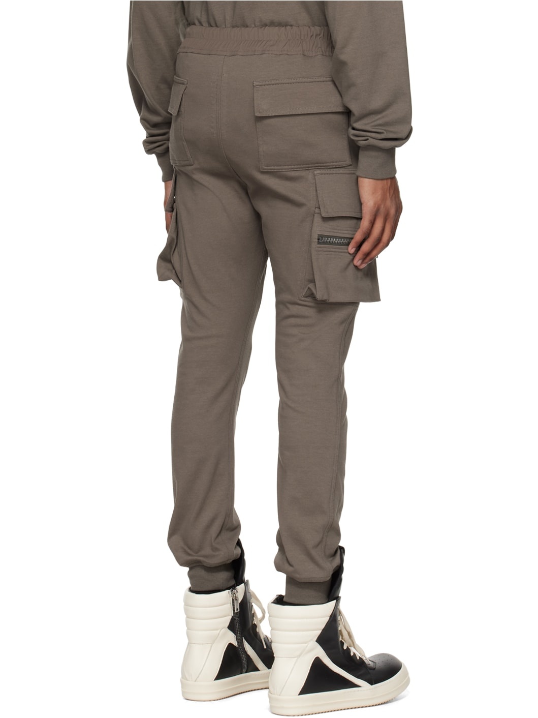 Gray Mastodon Cargo Pants - 3