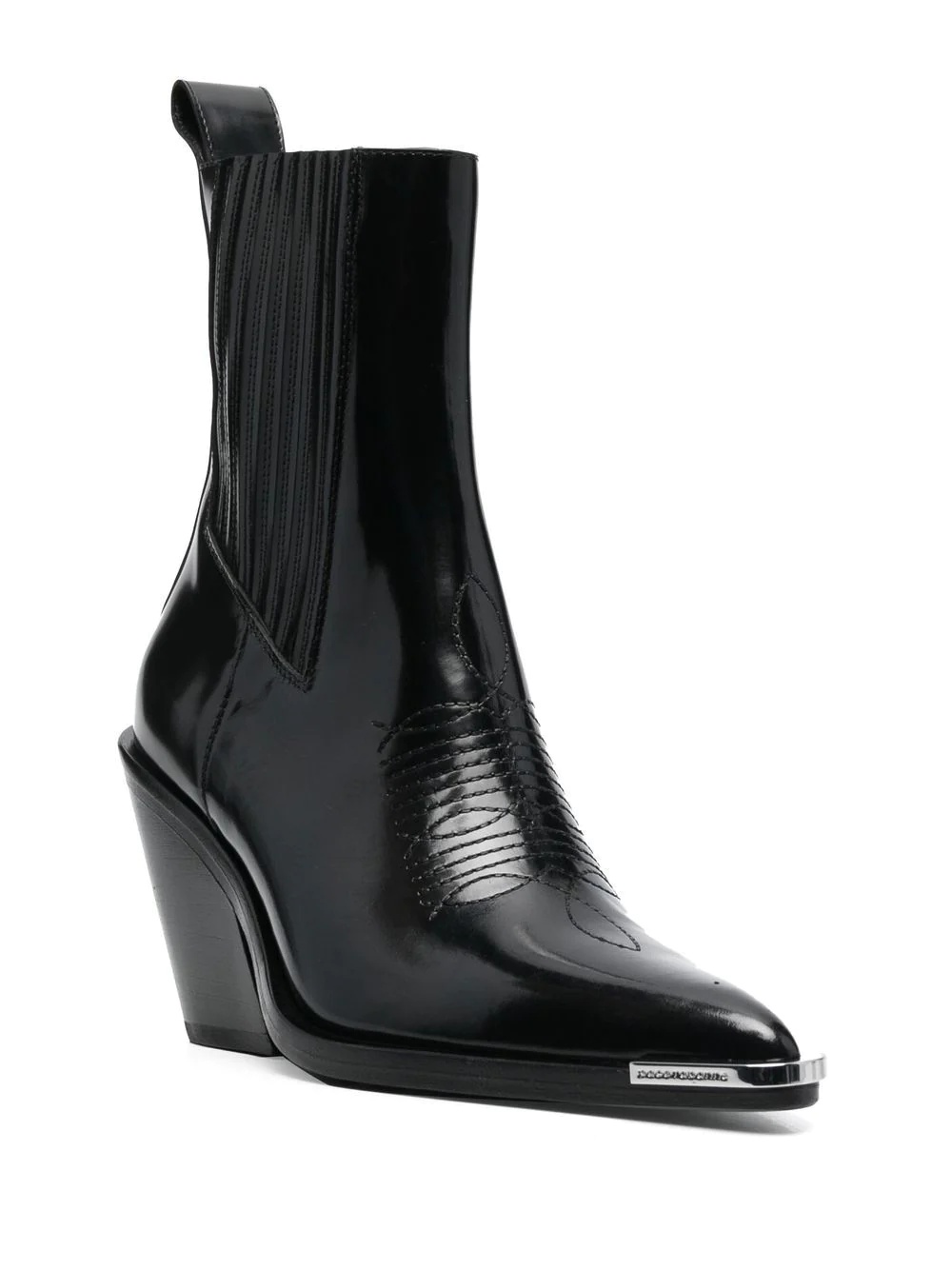 95mm pointed-toe boots - 2