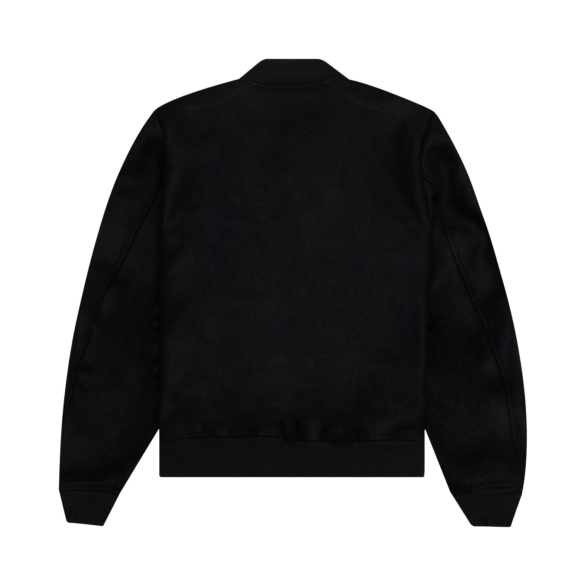 Off-White OW Patch Varsity Jacket 'Black/Orange' - 2