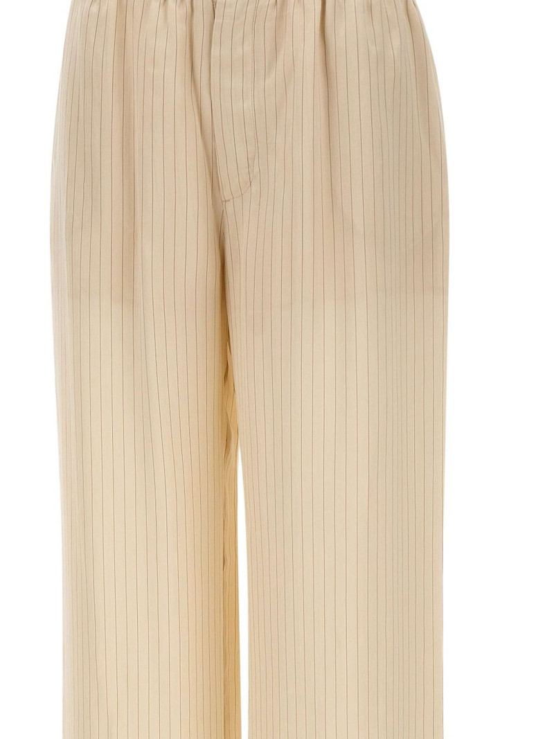 pinstripe elasticated trousers 6