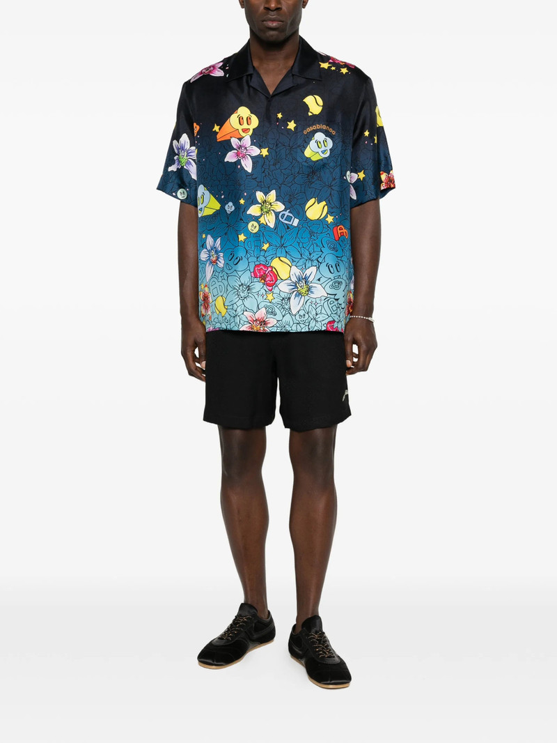 CASABLANCA Casablanca Floral-print Shirt outlook