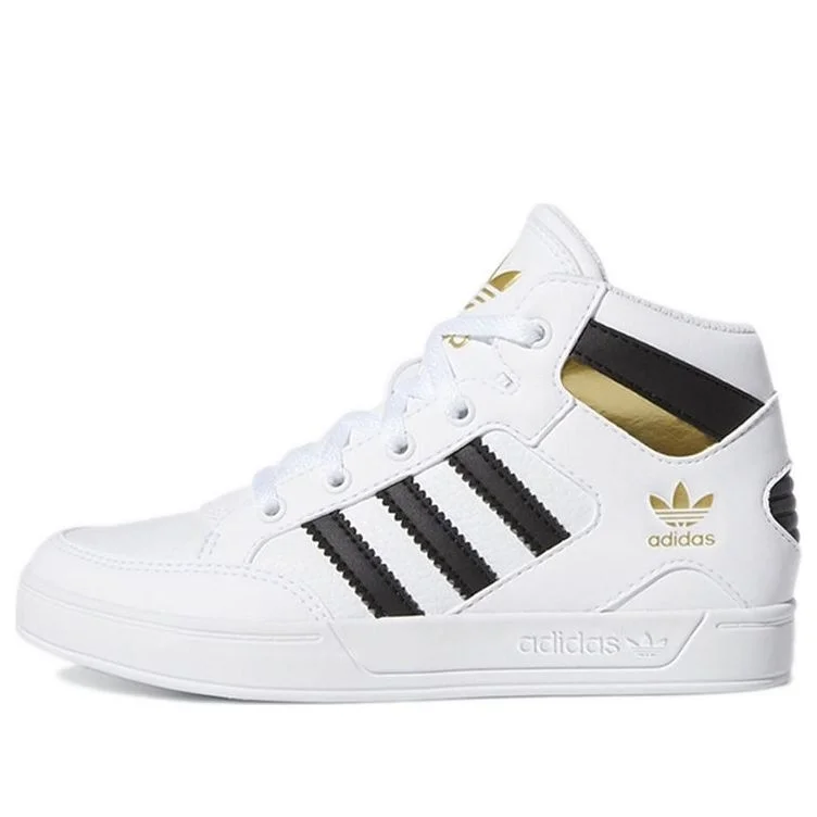 (WMNS) adidas Hard Court High J 'White Gold' FV5734 - 1