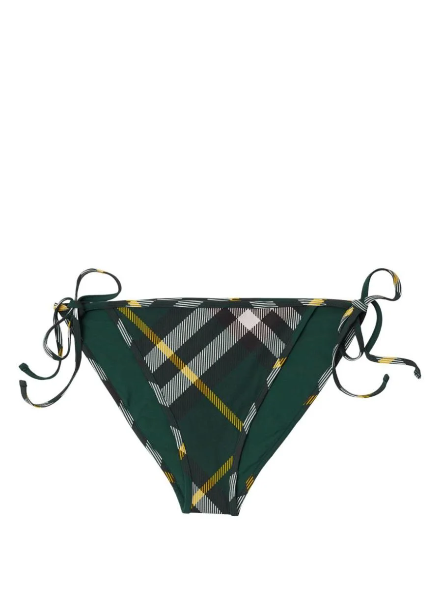 Burberry Checked Bikini Briefs - 1