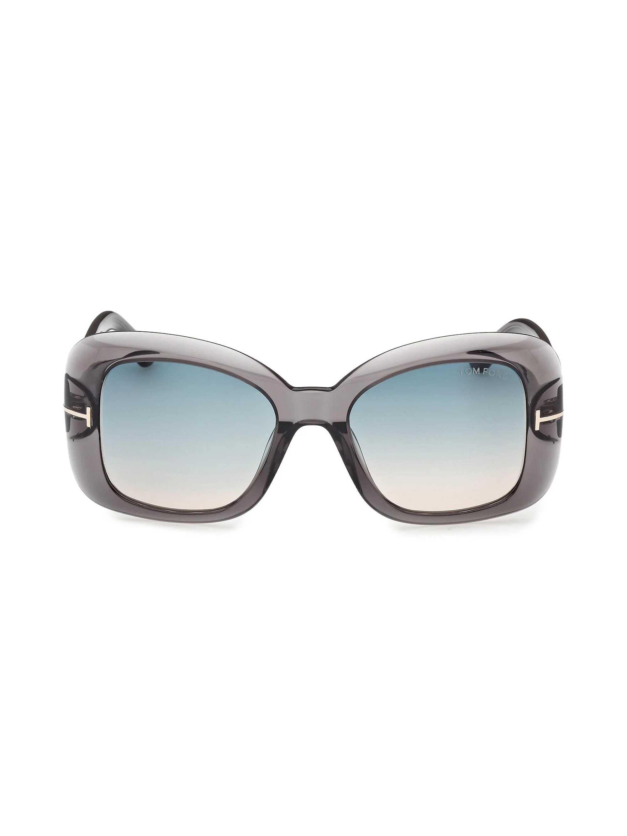 Women's Sandra-02 52MM Square Sunglasses - Grey Turquoise - 1