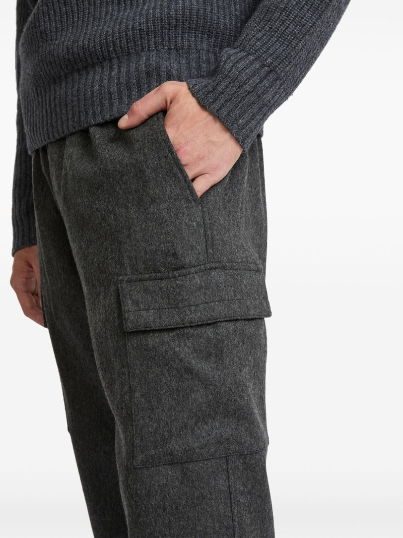 knitted tapered trousers 5