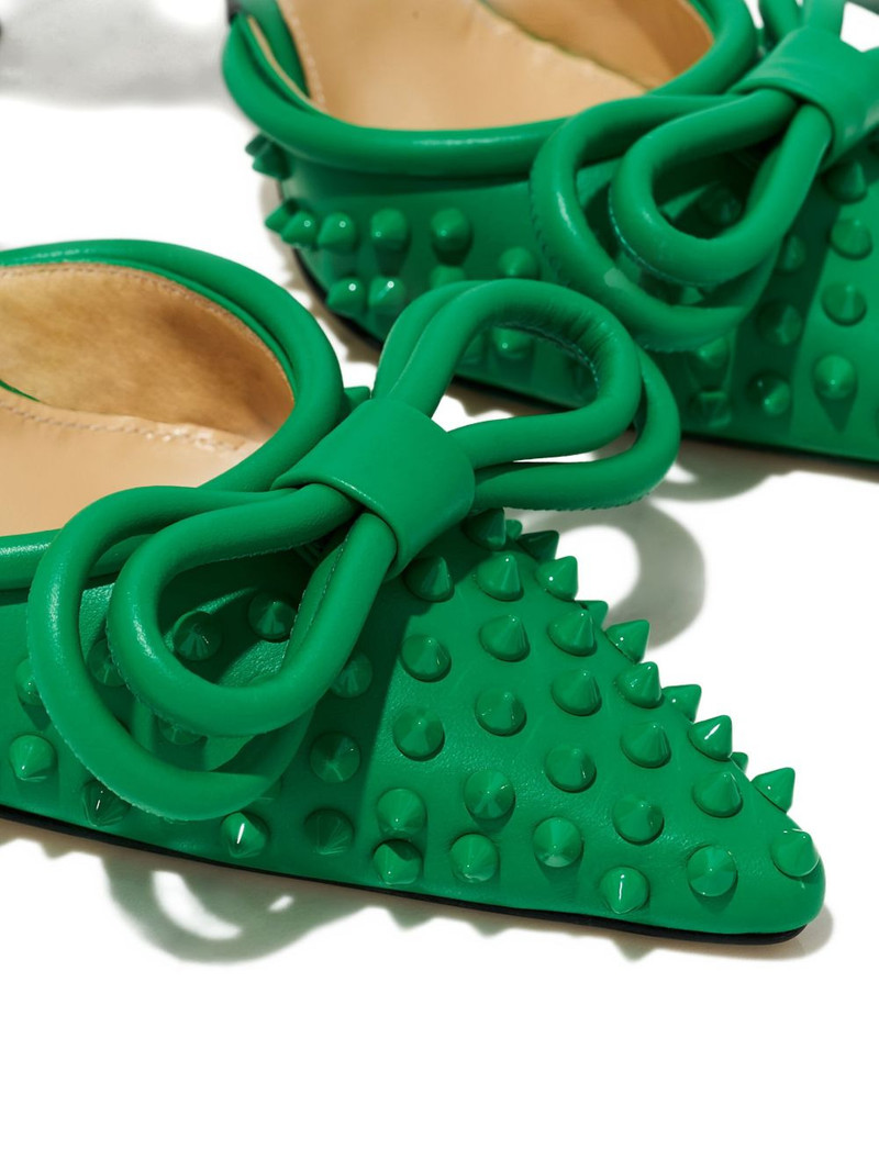 100mm double-bow studded pumps 3