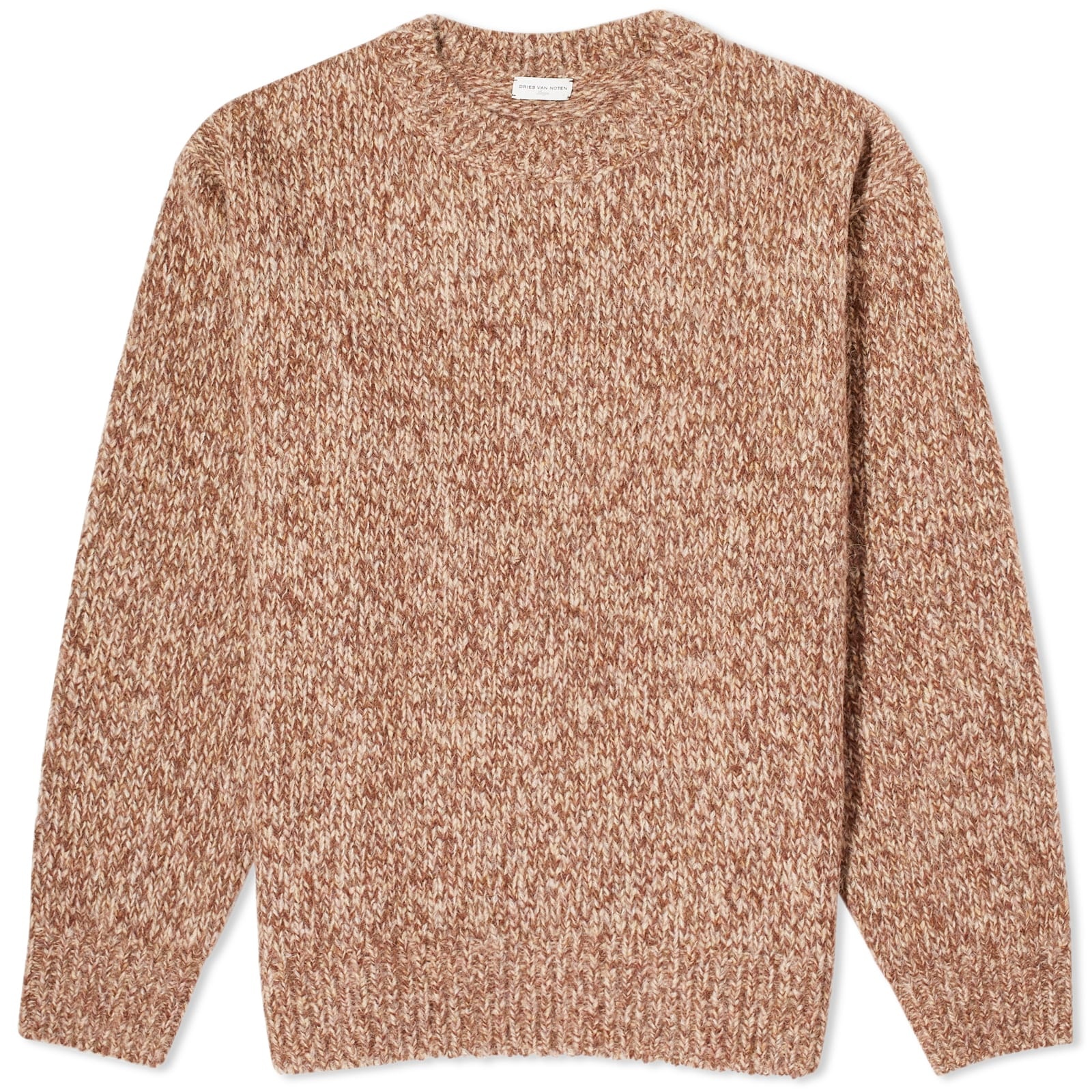 Dries Van Noten Morane Marl Crew Knit - 1