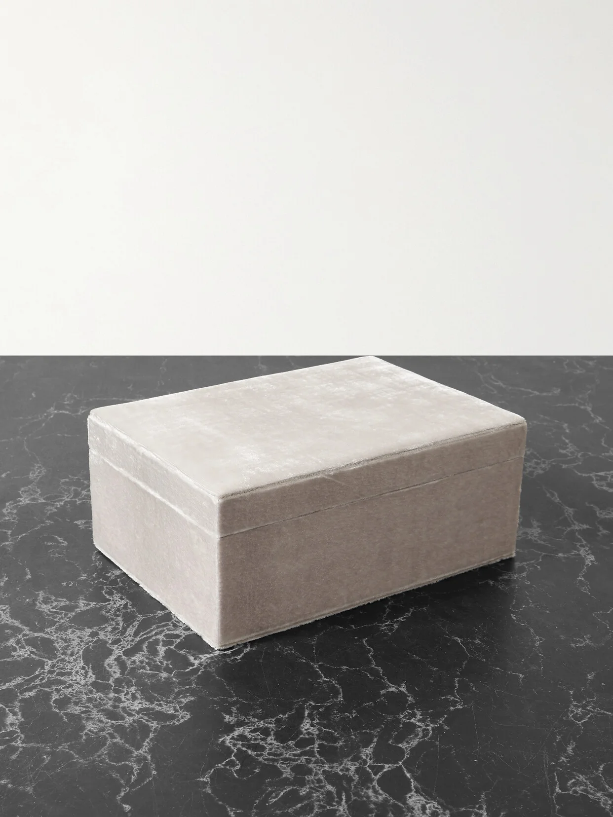 Trésor Large Velvet Jewelry Box - 1