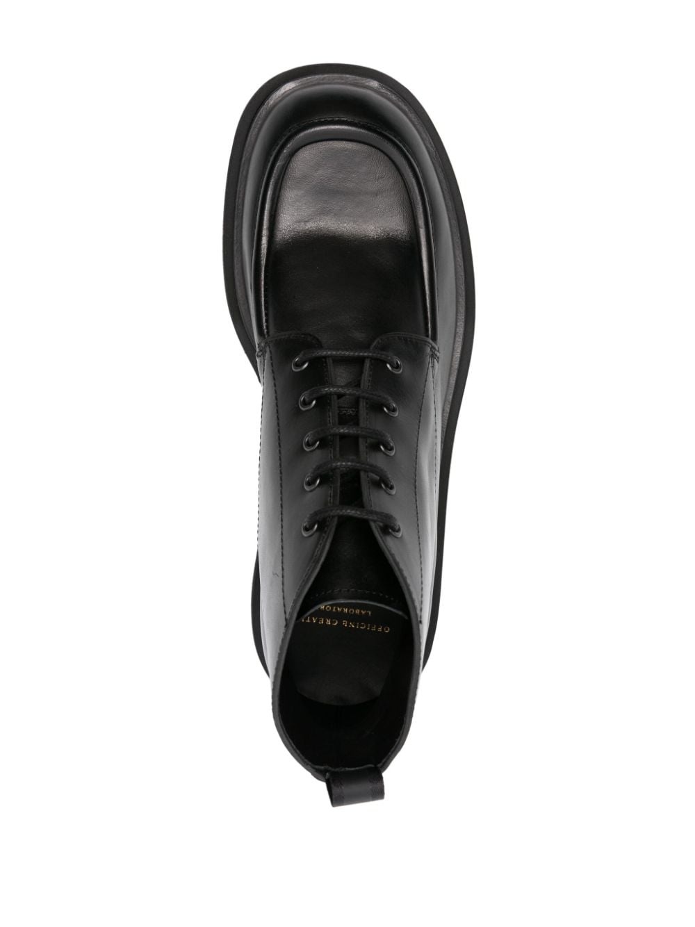 Ultimate 009 leather lace-up boots - 4