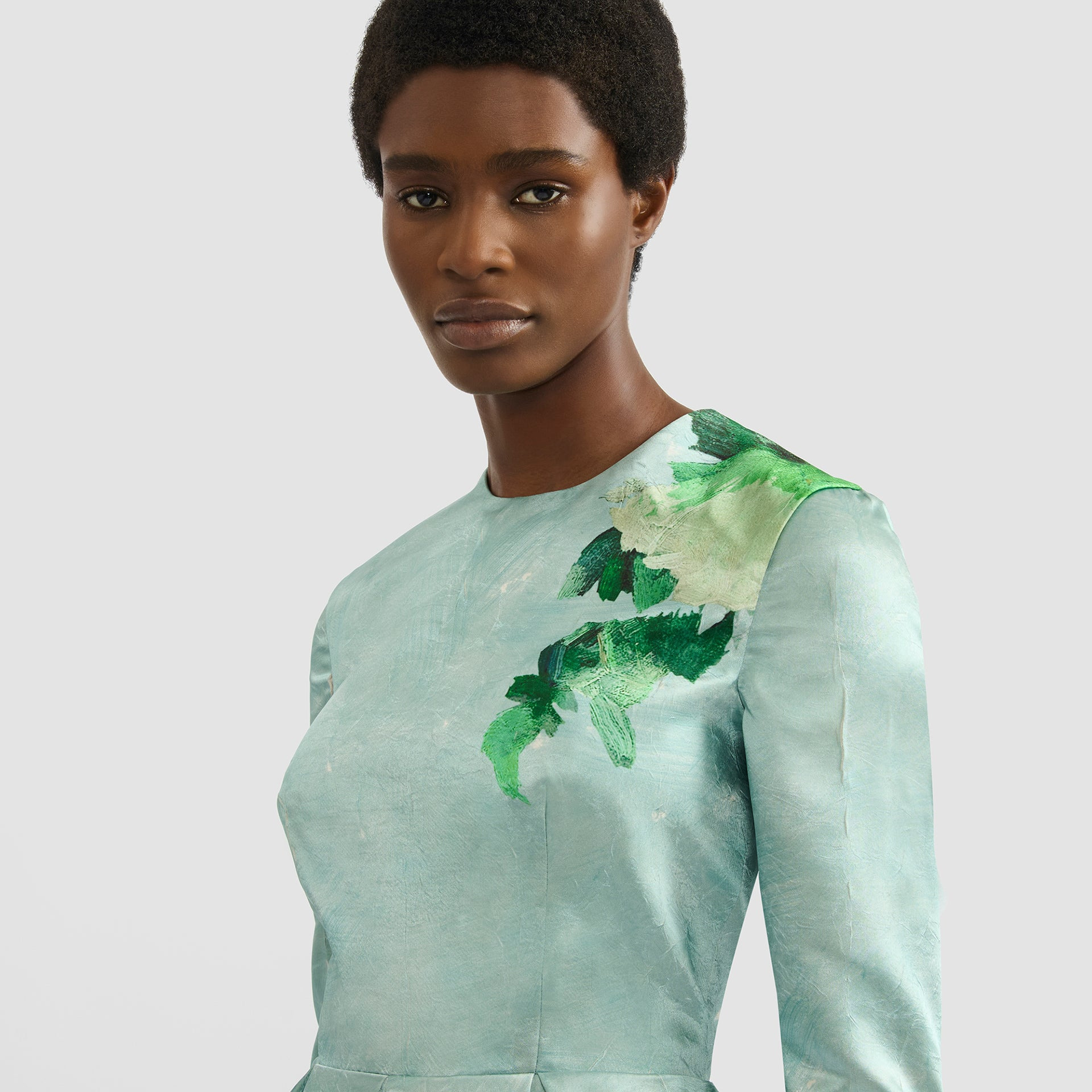 LONG SLEEVE COCKTAIL DRESS - 5