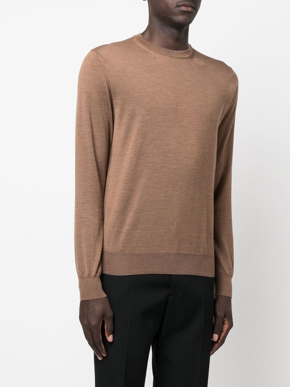 crew neck merino sweatshirt - 3